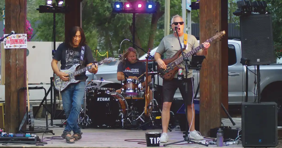 Tim Reardon, guitarist, lead vocal, and keyboardist, Brad Krauza, bass guitarist and vocals, Matt Rands, drummer and a vocalist.